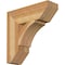 Ekena Millwork Thorton Slat Rough Sawn Bracket, Western Red Cedar, 6"W x 20"D x 20"H BKT06X20X20THR06RWR - alternate 1